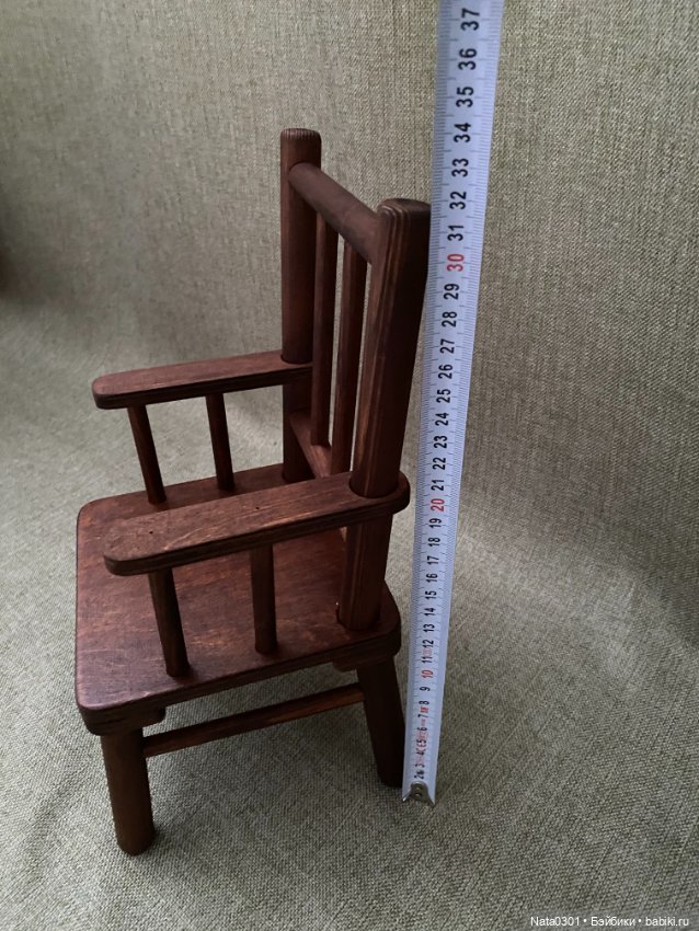 Кукольное кресло - стул — Кукольная мебель