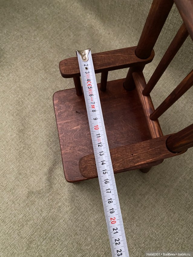 Кукольное кресло - стул — Кукольная мебель (фото 2)