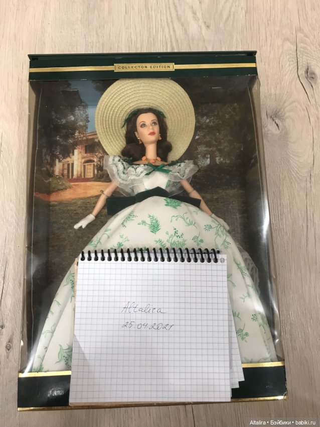 Barbie Scarlett O’Hara 12 oaks Барби Скарлетт (фото 10)