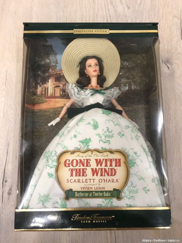Barbie Scarlett O’Hara 12 oaks Барби Скарлетт