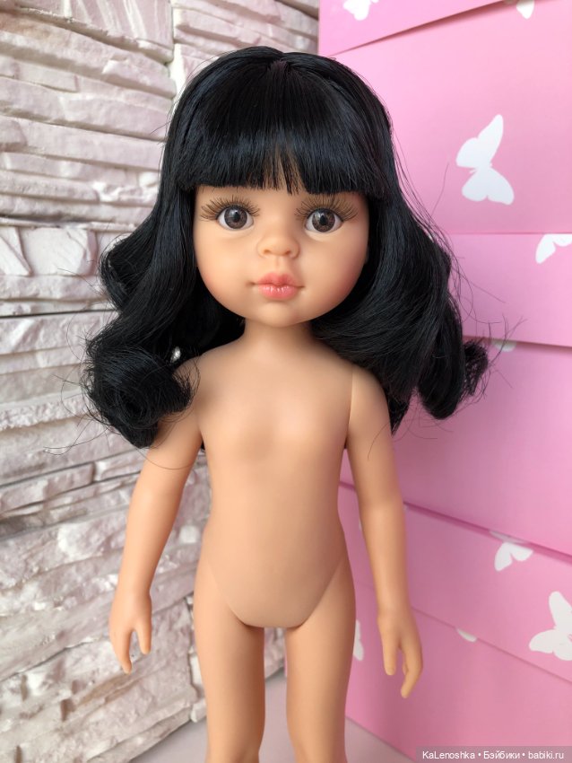 Карина полячка с прямым пробором, карими глазами и чёлкой Паола Рейна(Paola Reina), нюд (фото 2)