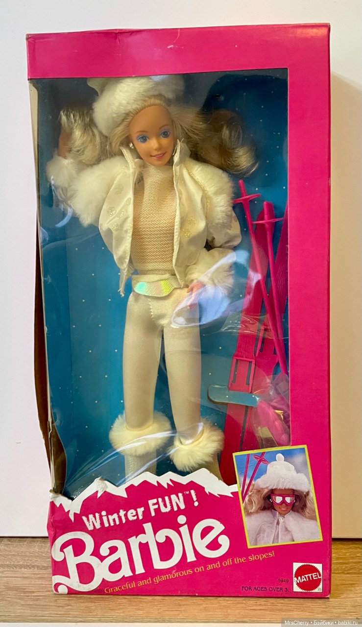 Winter fun barbie sale