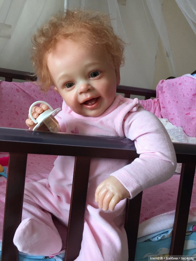 Игровая и коллекционная кукла реборн Яна (фото 5)