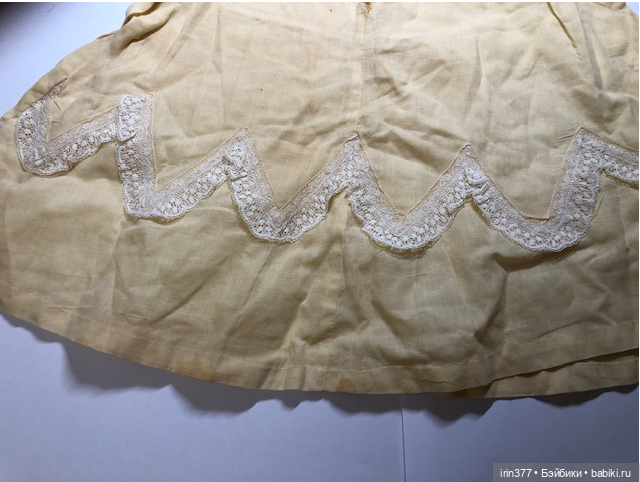 Платье для антикварной (винтажной) куклы (фото 5)