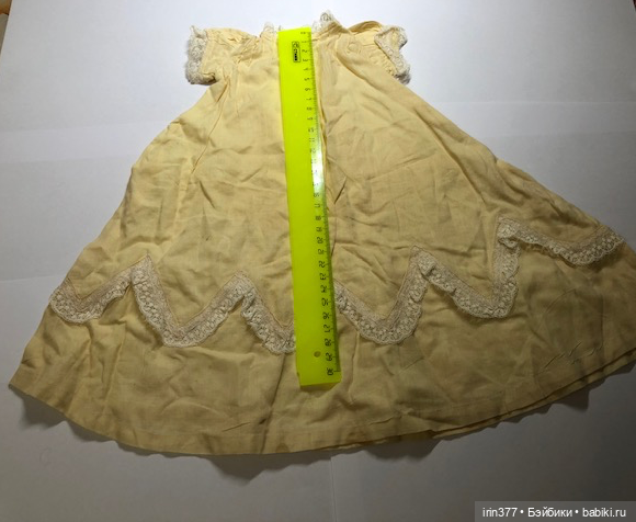 Платье для антикварной (винтажной) куклы (фото 3)