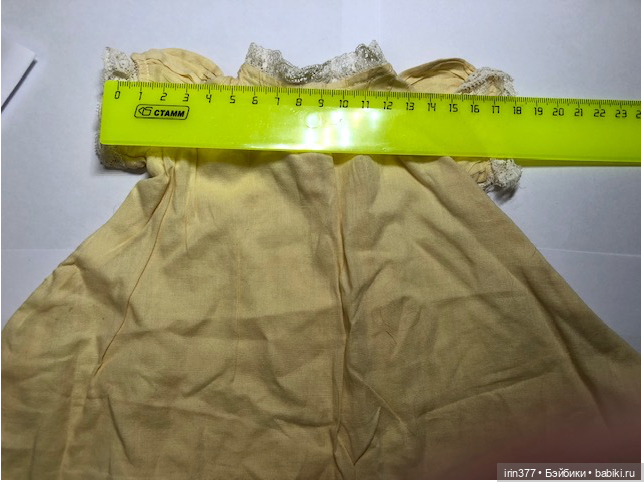 Платье для антикварной (винтажной) куклы (фото 2)