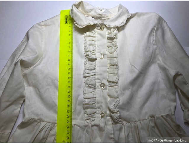 Платье для антикварной куклы (фото 2)