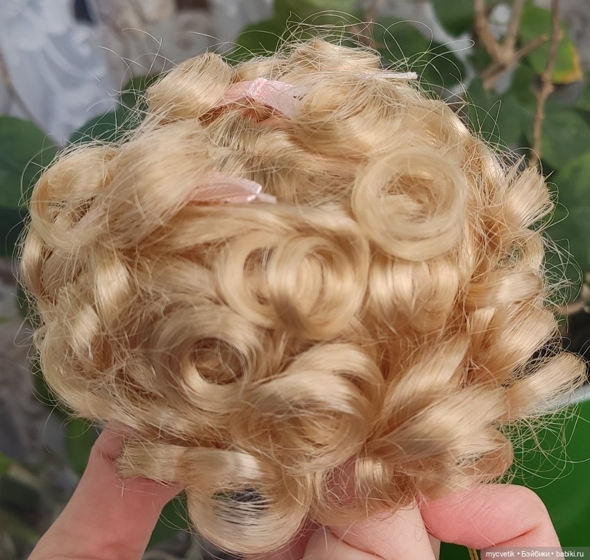 Парик 7' для текстильной куклы
