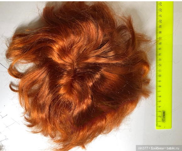 Парик для антикварной куклы (фото 3)
