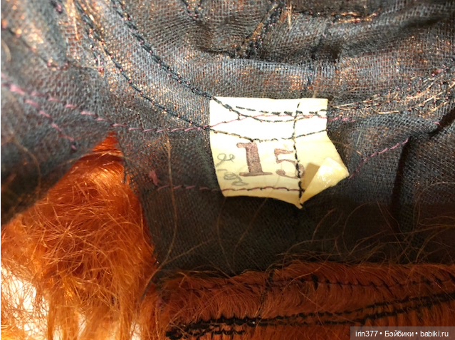 Парик для антикварной куклы (фото 2)