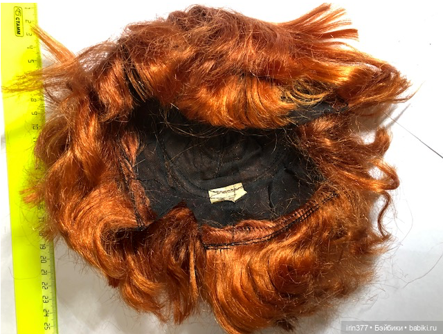 Парик для антикварной куклы
