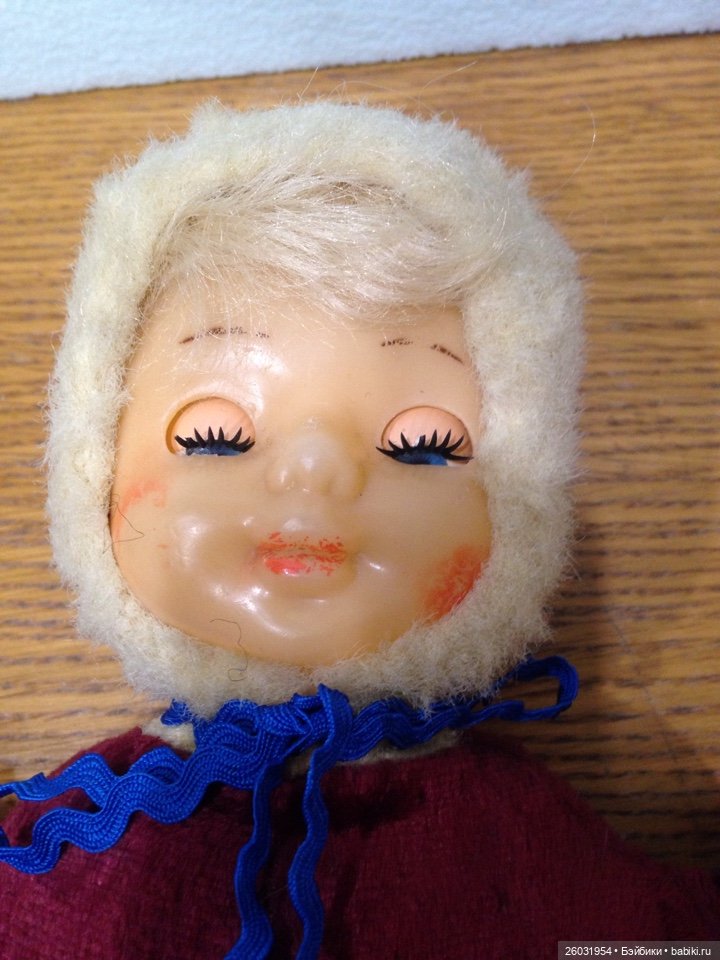 Кукла СССР г.Мстёра — Винтажные куклы и игрушки детства (фото 4)