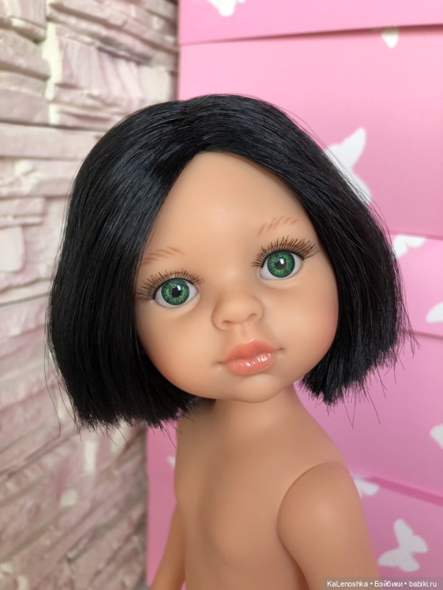 Карина полячка с каре, прямым пробором, зелёными глазами, Паола Рейна(Paola Reina), нюд (фото 10)