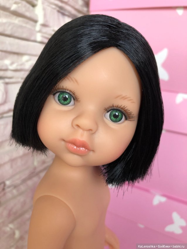 Карина полячка с каре, прямым пробором, зелёными глазами, Паола Рейна(Paola Reina), нюд (фото 9)