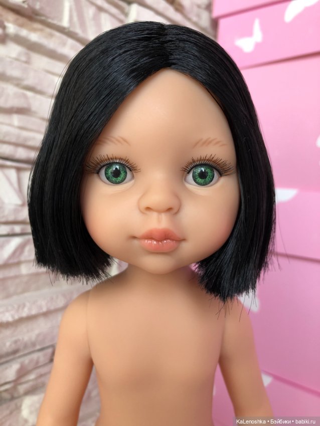 Карина полячка с каре, прямым пробором, зелёными глазами, Паола Рейна(Paola Reina), нюд (фото 4)