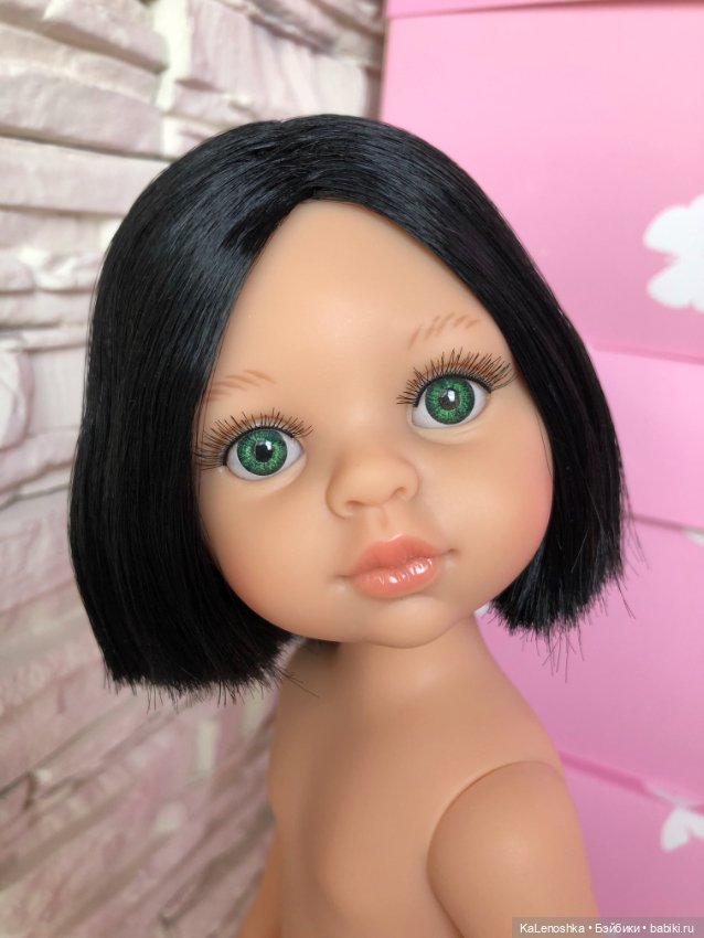 Карина полячка с каре, прямым пробором, зелёными глазами, Паола Рейна(Paola Reina), нюд (фото 8)