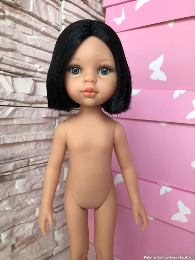 Карина полячка с каре, прямым пробором, зелёными глазами, Паола Рейна(Paola Reina), нюд (фото 2)