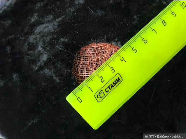 Шляпка для маленькой антикварной куклы (фото 5)