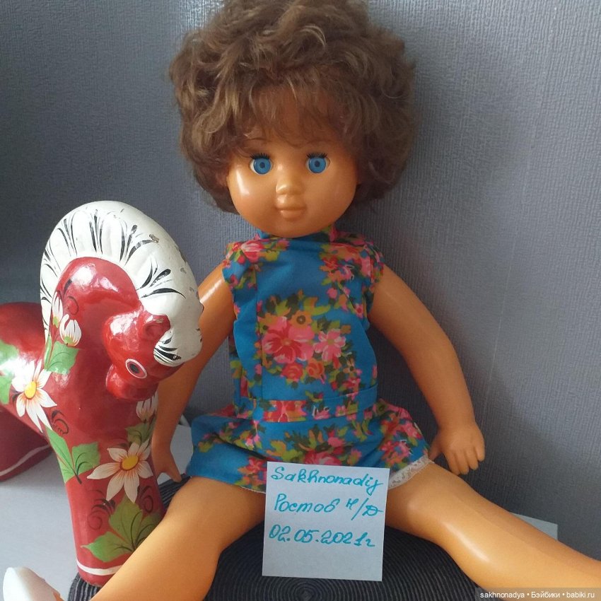 Кукла Таня — Винтажные куклы и игрушки детства (фото 6)