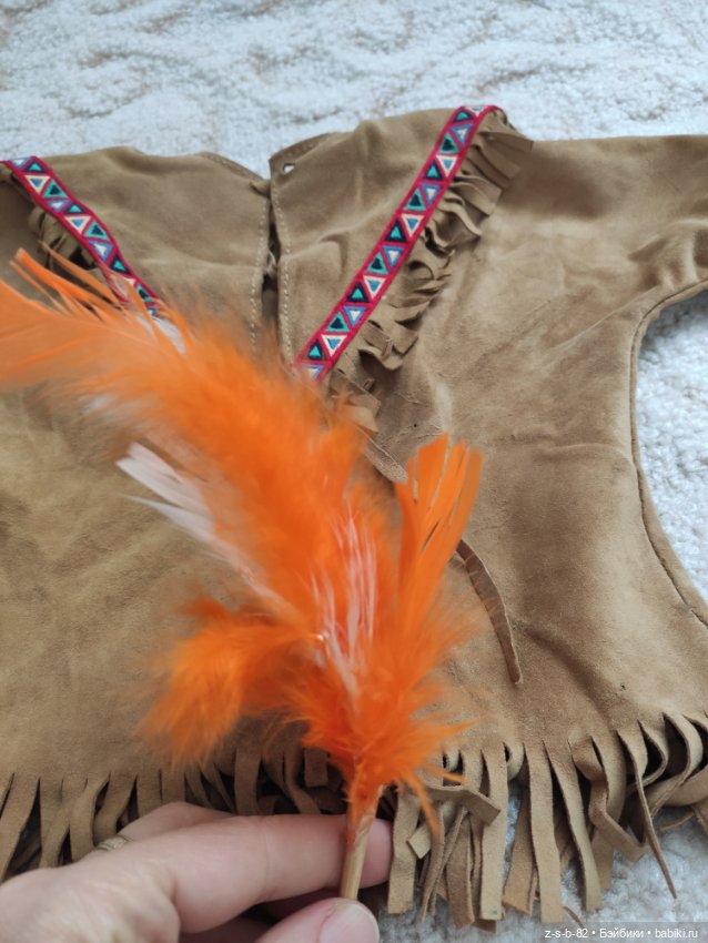 Авторский этнический костюм из нежнейшей замши