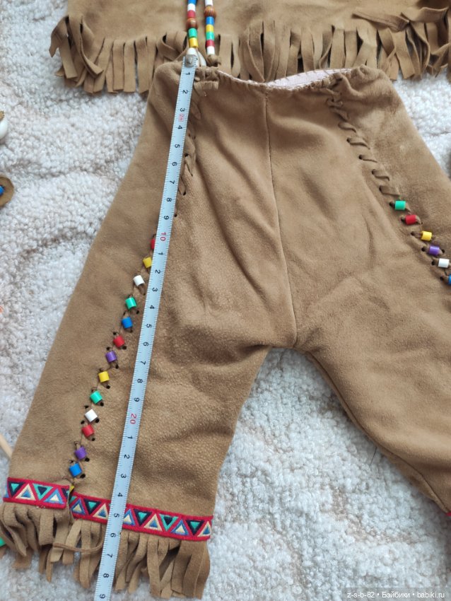 Авторский этнический костюм из нежнейшей замши