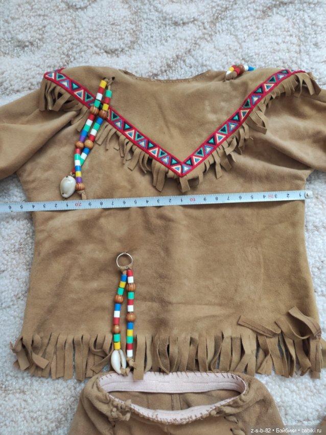 Авторский этнический костюм из нежнейшей замши