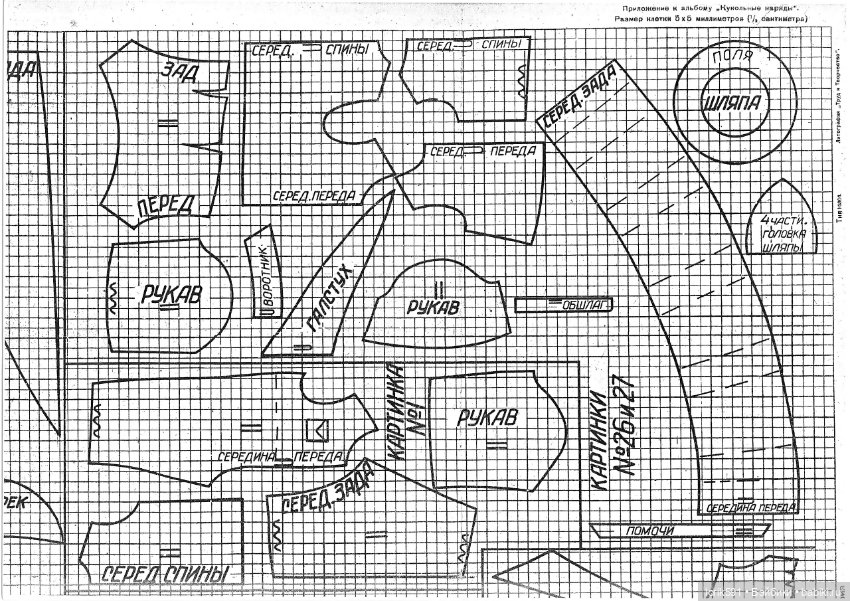 Кукольные наряды — Обучающие материалы и мастер (фото 4)