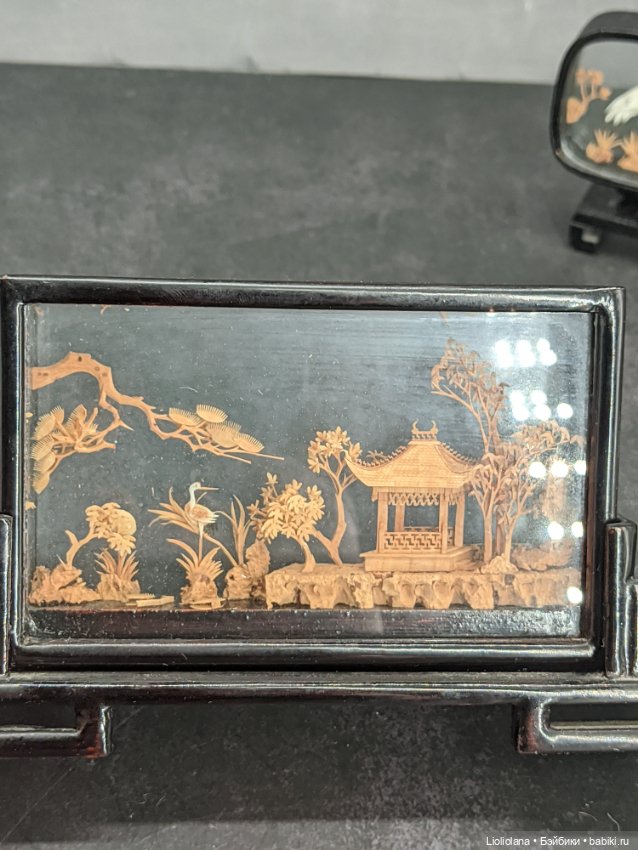 Диорама. Миниатюра. Китай. Винтаж (фото 3)