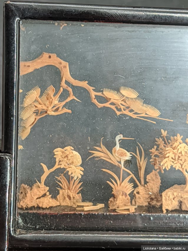 Диорама. Миниатюра. Китай. Винтаж (фото 4)