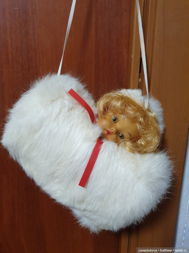 Две винтажные детские муфты для больших антикварных красавиц (фото 3)