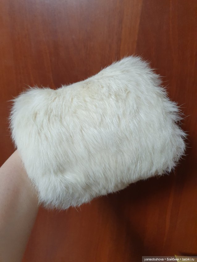 Две винтажные детские муфты для больших антикварных красавиц (фото 9)