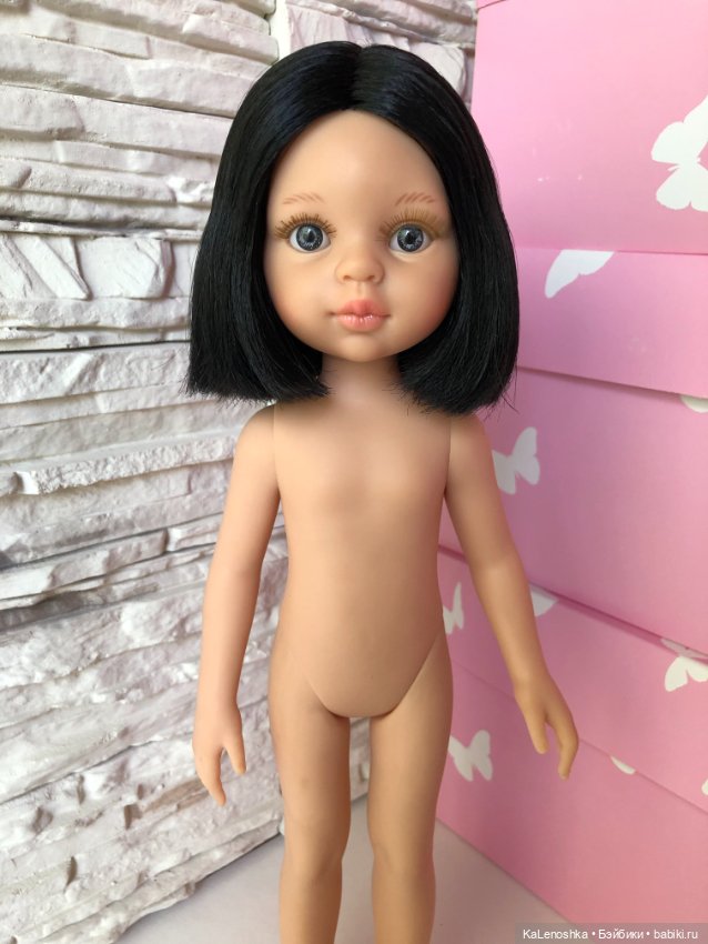 Карина полячка с прямым пробором, каре, серыми глазами, Паола Рейна(Paola Reina), нюд (фото 2)