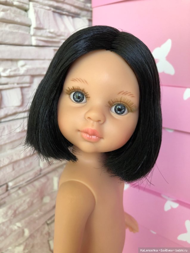 Карина полячка с прямым пробором, каре, серыми глазами, Паола Рейна(Paola Reina), нюд (фото 9)