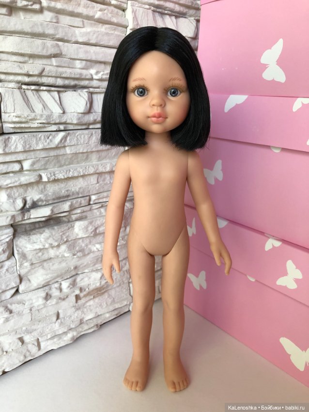 Карина полячка с прямым пробором, каре, серыми глазами, Паола Рейна(Paola Reina), нюд