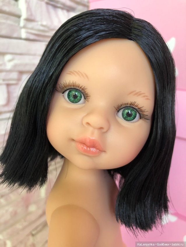 Карина полячка с прямым пробором, каре, зелёными глазами, Паола Рейна(Paola Reina), нюд (фото 10)