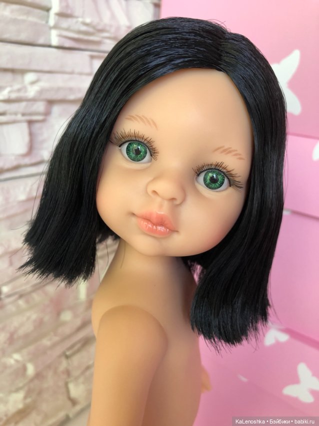 Карина полячка с прямым пробором, каре, зелёными глазами, Паола Рейна(Paola Reina), нюд (фото 9)