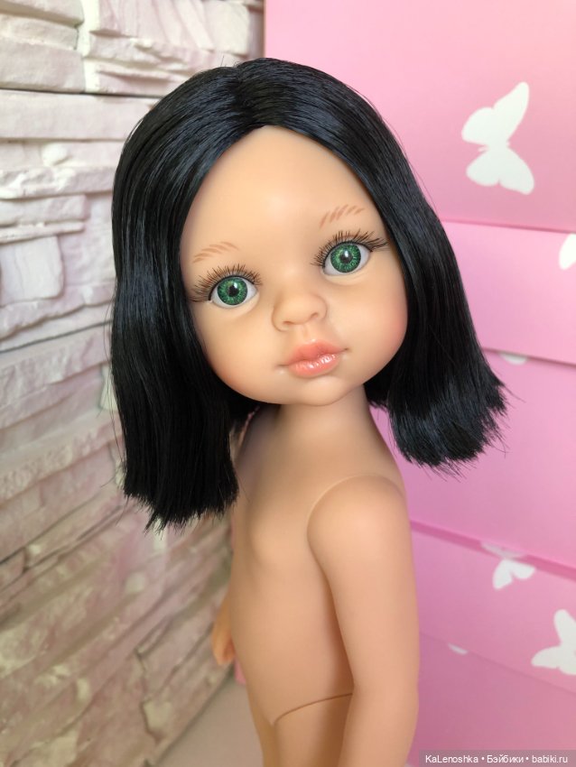 Карина полячка с прямым пробором, каре, зелёными глазами, Паола Рейна(Paola Reina), нюд (фото 7)