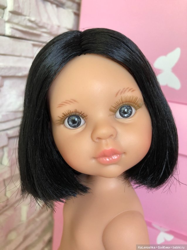 Карина полячка с прямым пробором, каре, серыми глазами, Паола Рейна(Paola Reina), нюд (фото 8)