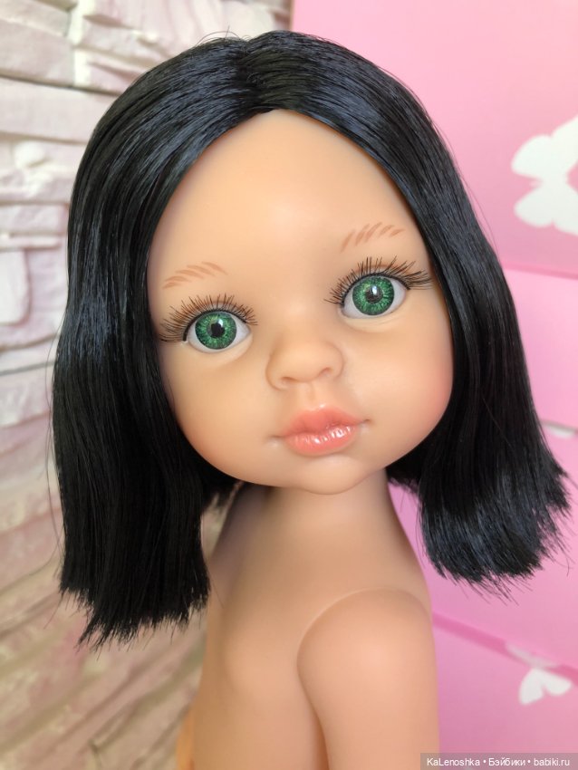 Карина полячка с прямым пробором, каре, зелёными глазами, Паола Рейна(Paola Reina), нюд (фото 8)