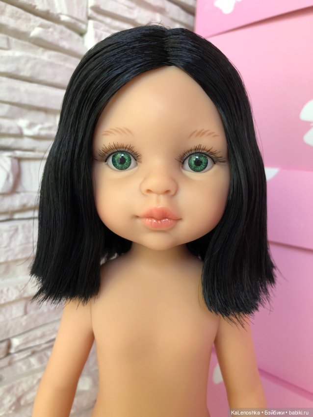 Карина полячка с прямым пробором, каре, зелёными глазами, Паола Рейна(Paola Reina), нюд (фото 3)