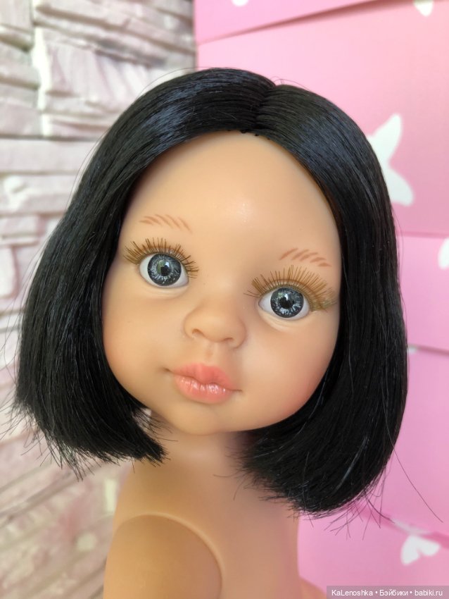 Карина полячка с прямым пробором, каре, серыми глазами, Паола Рейна(Paola Reina), нюд (фото 10)