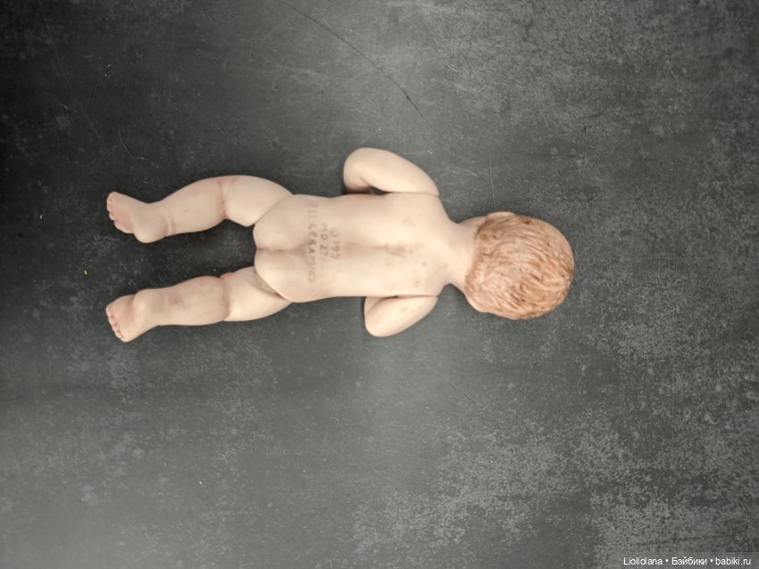 Авторский малыш. OOAK по молду от Bell Ceramic (фото 4)