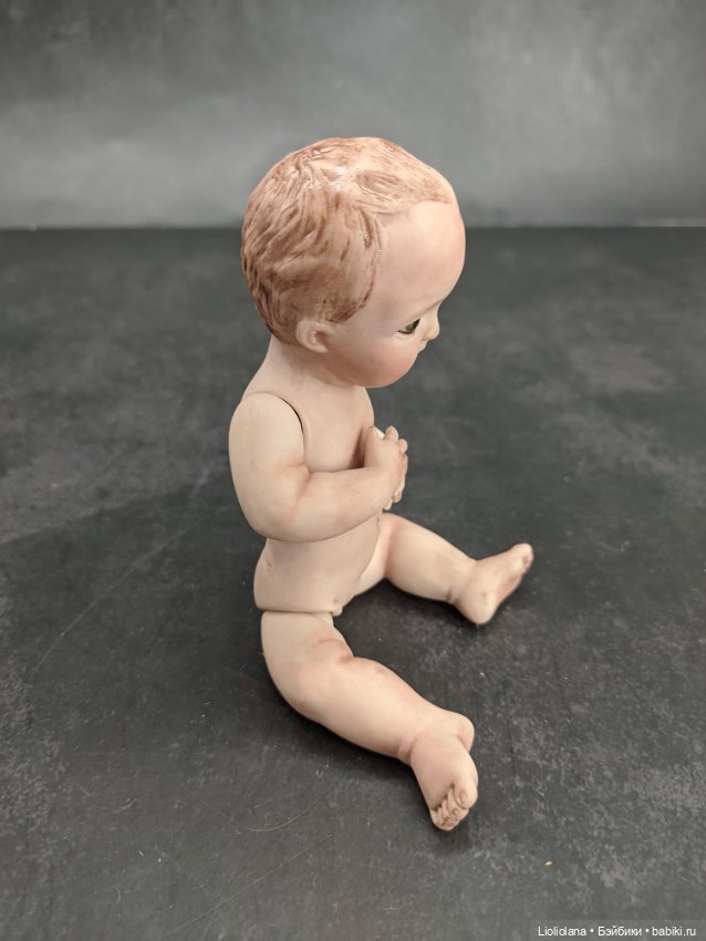 Авторский малыш. OOAK по молду от Bell Ceramic (фото 7)