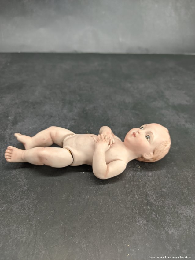 Авторский малыш. OOAK по молду от Bell Ceramic (фото 9)