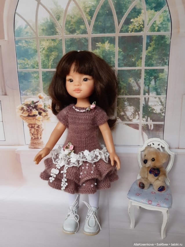 Платье для кукол 33 см — Одежда для кукол (фото 6)