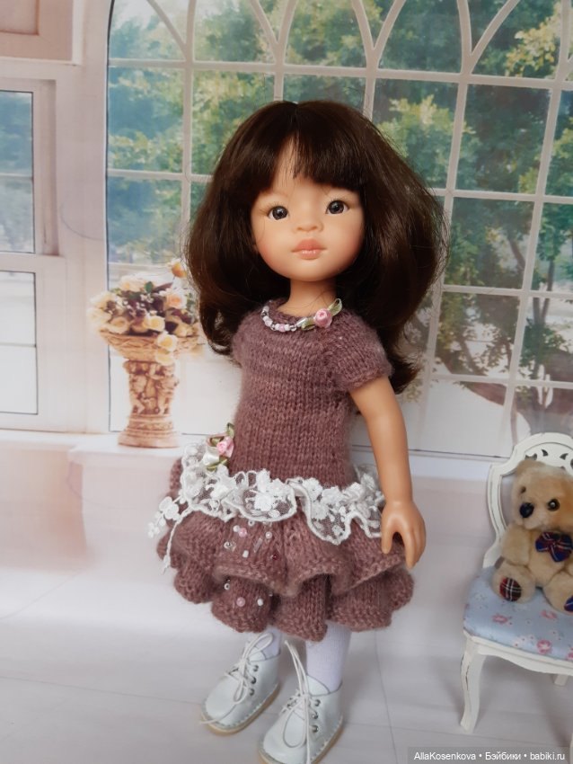 Платье для кукол 33 см — Одежда для кукол (фото 2)