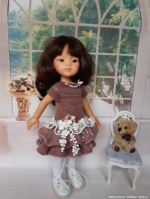 Платье для кукол 33 см — Одежда для кукол (фото 4)