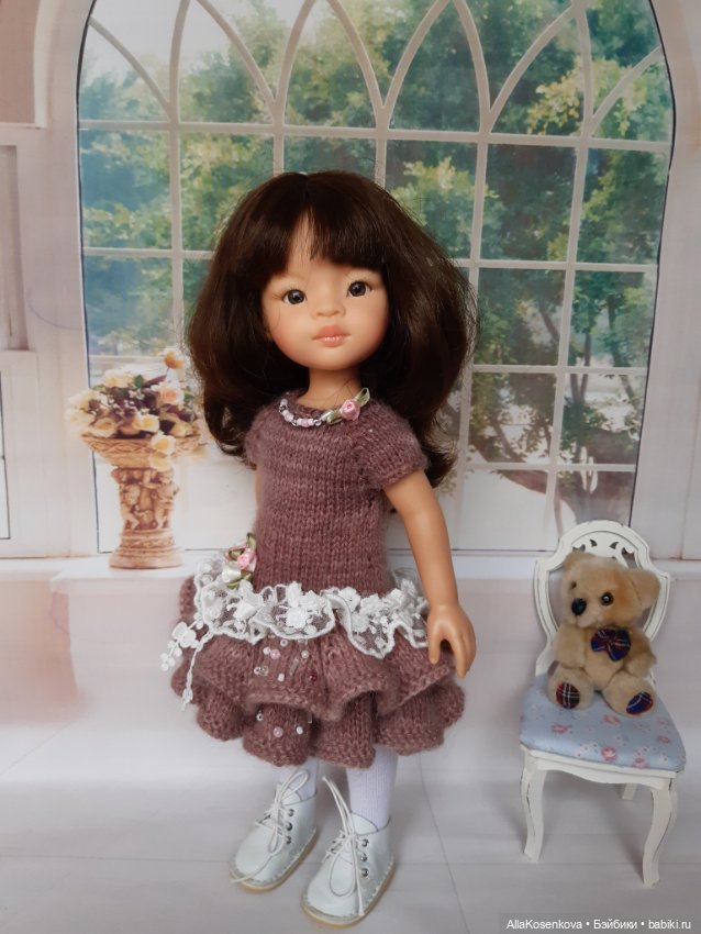 Платье для кукол 33 см — Одежда для кукол (фото 3)