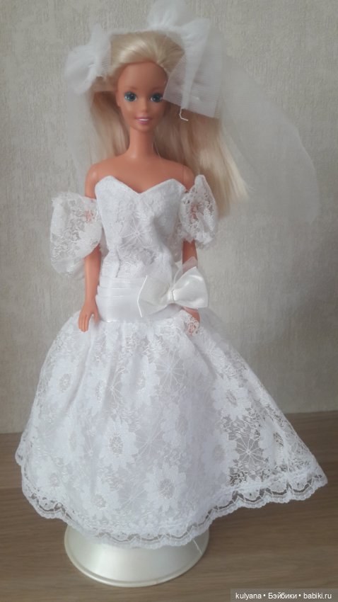 Платье свадебное и фата для Барби Barbie (фото 2)