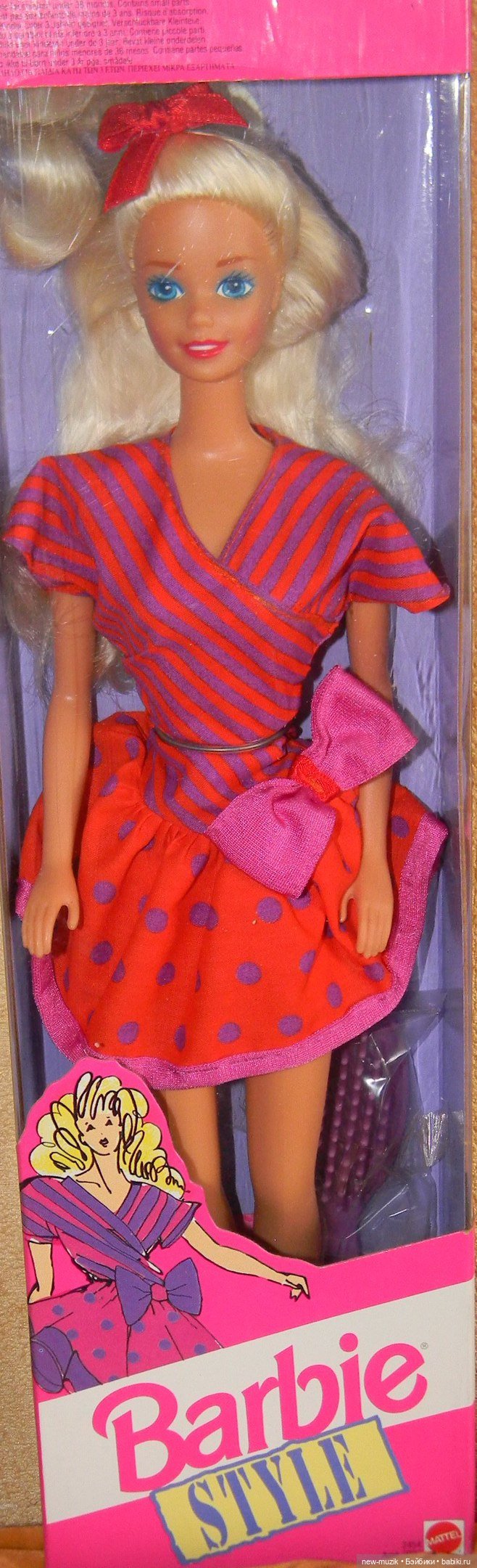 Style Barbie 1992 качественно перепрошитая (фото 5)